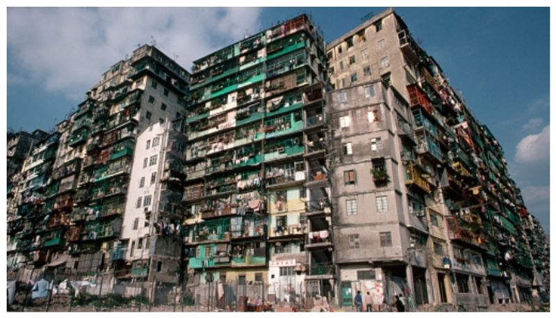 What happened later to The Kowloon Walled City which is not controlled by the government 