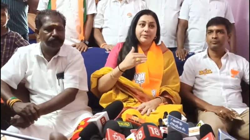 narendra modi will take a good decision on katchatheevu issue after parliament elections said actress namitha in nilgiris vel