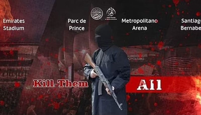 Football 'Kill them all': Terror threat to Champions League quarter-final matches as ISIS issues chilling warning osf