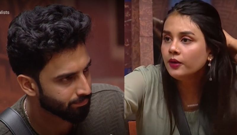 jasmin jaffer against abhishek sreekumar in bigg boss malayalam season 6 