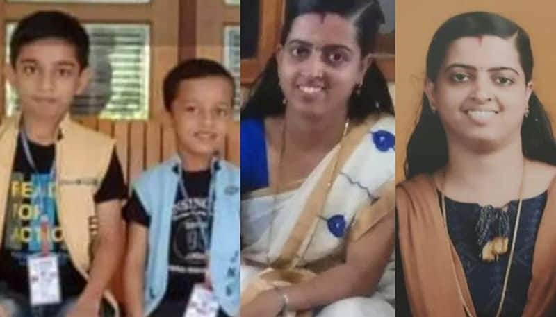 woman and her two children found dead inside their house at Chembrakanam in Kasaragod police starts investigation