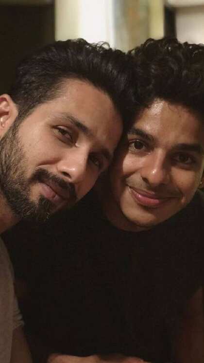 Ishaan Khattar और Sahid Kapoor की स्पेशल बॉन्डिंग