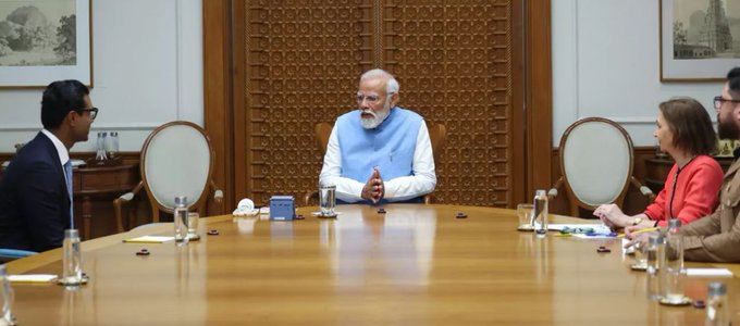 In an interview with Newsweek PM Modi spoke about the challenges of sustainable and shared economic growth bsm In an interview with Newsweek PM Modi spoke about the challenges of sustainable and shared economic growth bsm