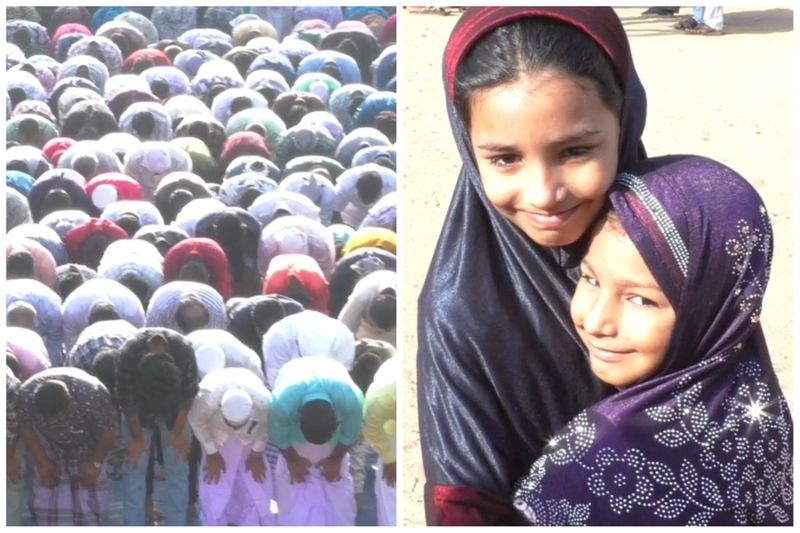 Thousands of Muslims performed special prayers in Trichy on the occasion of Ramadan vel