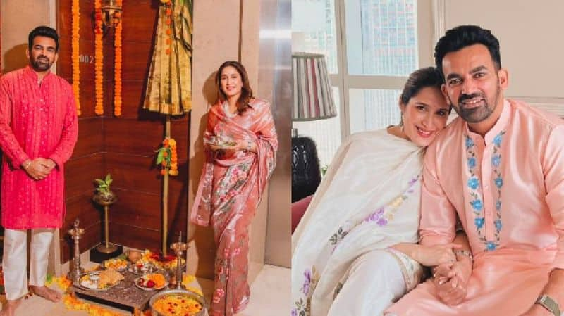 The people of the Muslim community were angry with Zaheer Khan who celebrated Gudi padwa with his wife Sagarika Ghatge akb