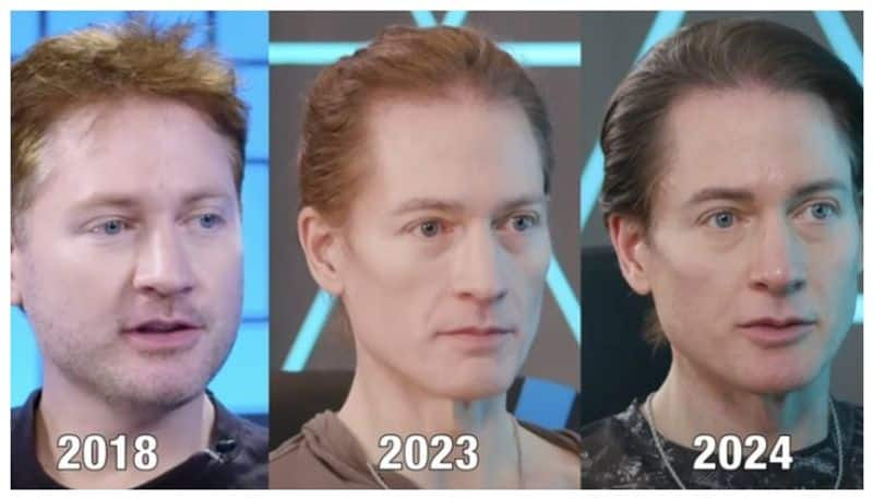 billionaire bryan johnson's anti ageing transformation pictures are viral in social media 