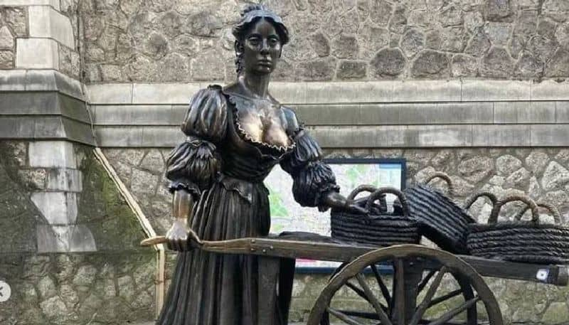 shocking video revealed by Terre des Femmes groping of female statue 