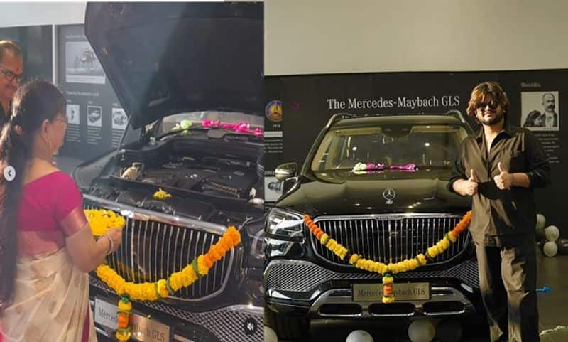 Bollywood Singer Vishal Mishra Buys Mercedes Benz Maybach GLS 600 car ckm