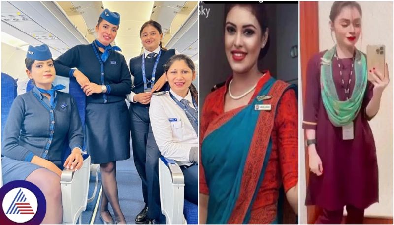 Which company s air hostess get the highest salary mrq