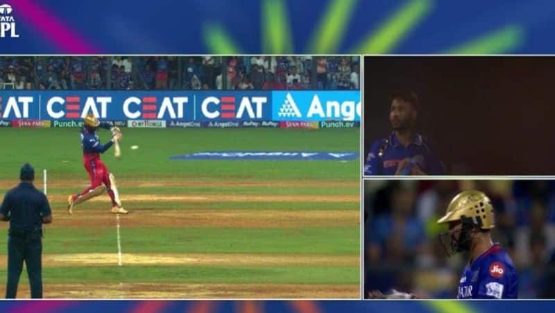 Mumbai Indians vs RCB match Poor umpiring by Nitin Menon during this match no ball wide decisions kvn