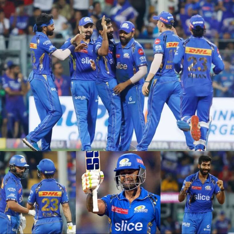 MI vs RCB  Highlights : దండయాత్ర..  ఆర్సీబీకి చుక్క‌లు చూపిస్తూ ఇర‌గ‌దీశారు.. ముంబైకి వ‌రుస‌గా రెండో గెలుపు  