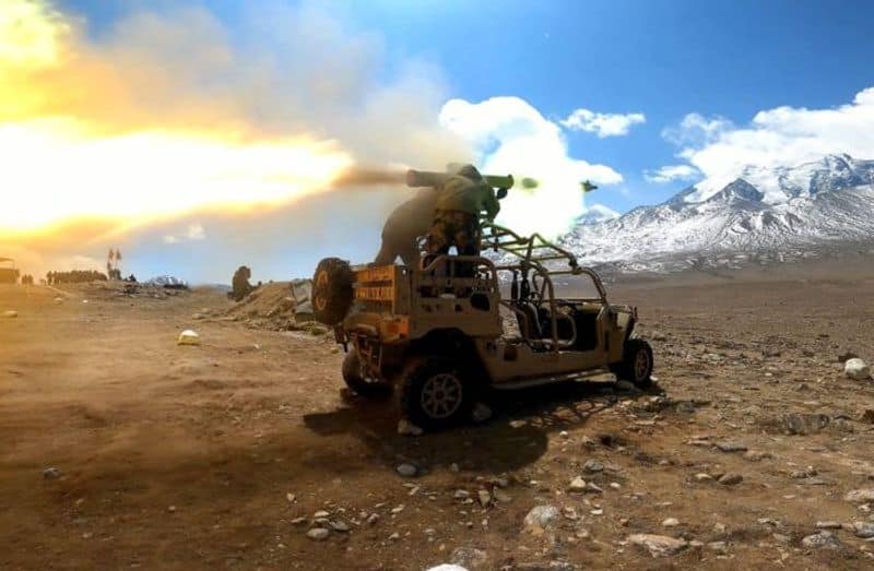 Army trains to fire anti-tank guided missiles at 17000 feet in Sikkim