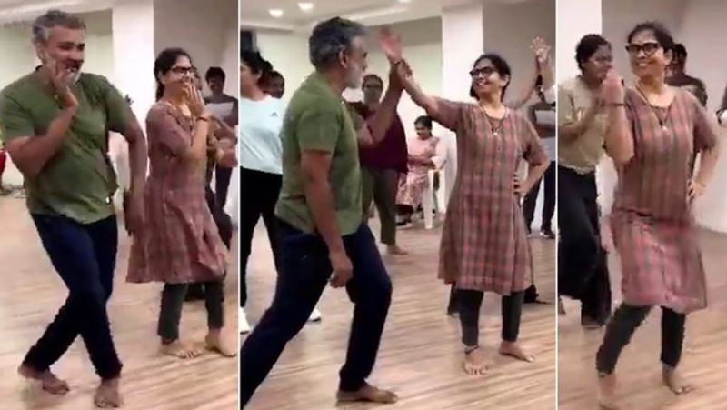 Baahubali and RRR movie Director Rajamouli Dance video viral gan