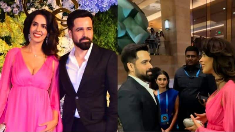 Bollywood hot couple Mallika Sherawat Emraan Hashmi reunited after 20 years of hatred with a big hug akb