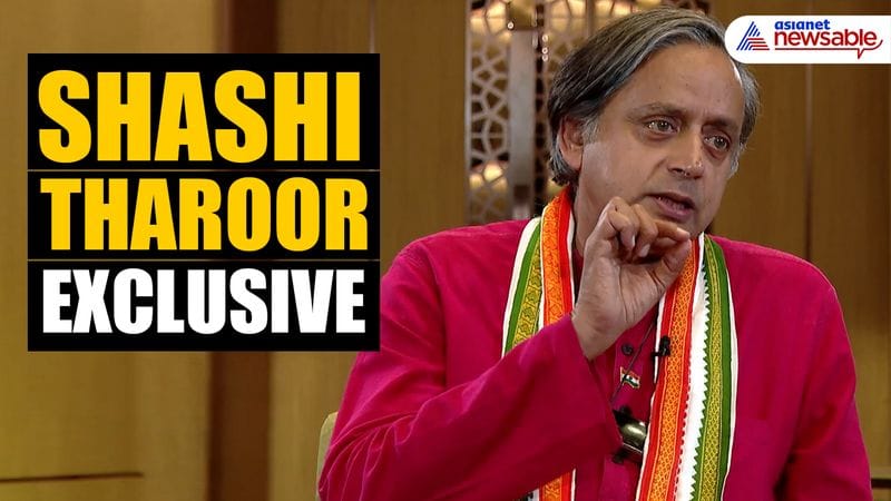 Shashi Tharoor EXCLUSIVE! Battle for Thiruvananthapuram three-sided; BJP has upper hand over CPI at number anr