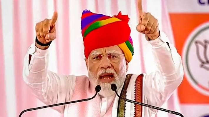 PM Modi Sabha Barmer Rajasthan 