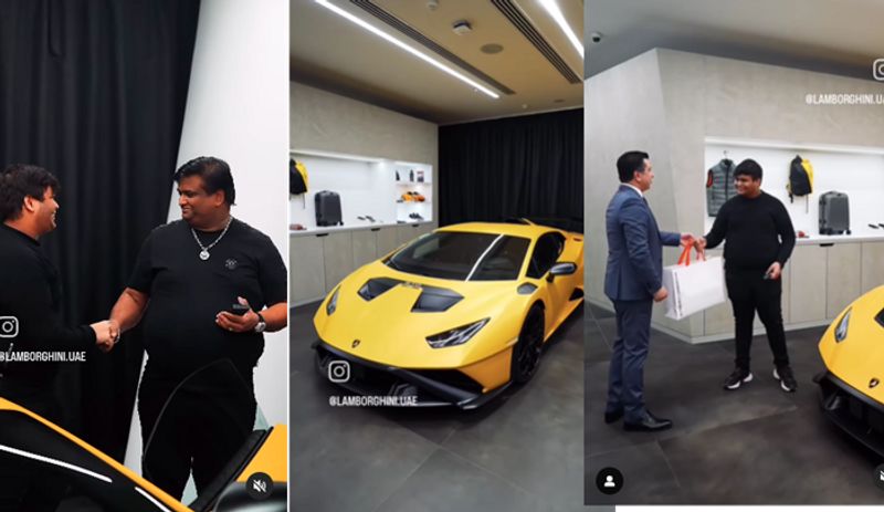 Indian Origin Businessman Vivek kumar Rungta gift rs 5 crore worth Lamborghini Huracan car to son ckm