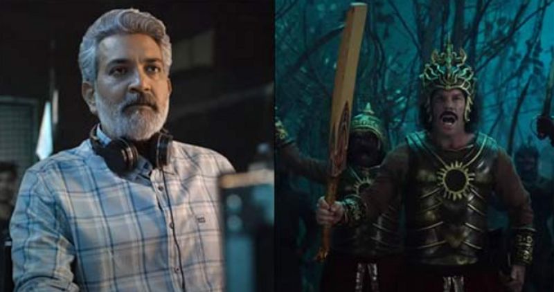 SS Rajamouli teams up with cricketer David Warner ad gone viral vvk