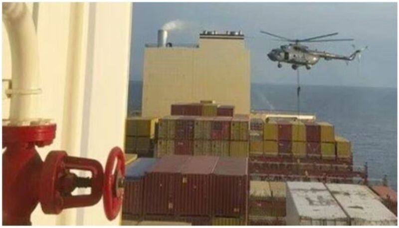 17 Indians onboard Israel-linked cargo ship seized by Iran, Centre in touch with Tehran: Reports sgb