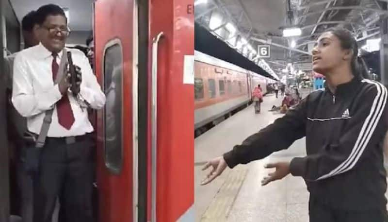 i am not railway minister tte to woman who complains about overcrowded train video