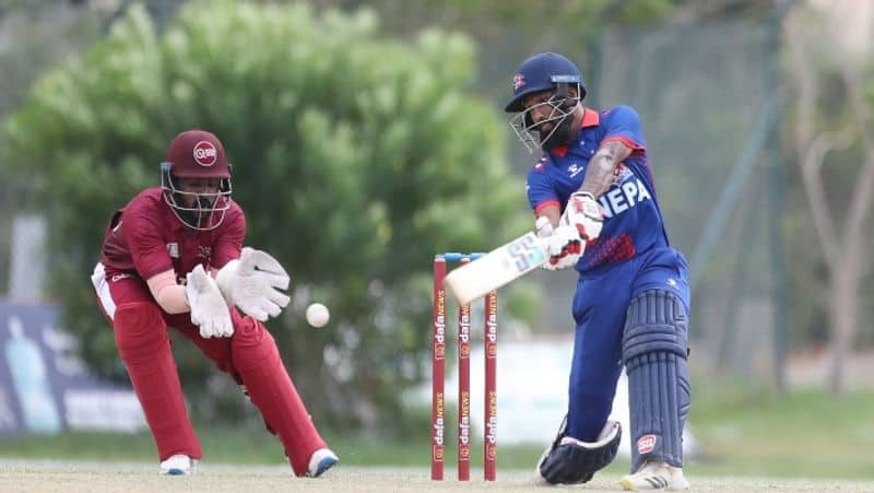 After Yuvraj Singh and Pollard, Nepal Player Dipendra Singh Airee Becomes the 3d Player to hit 6 Sixes in 6 Balls against Qatar in T20 Cricket rsk