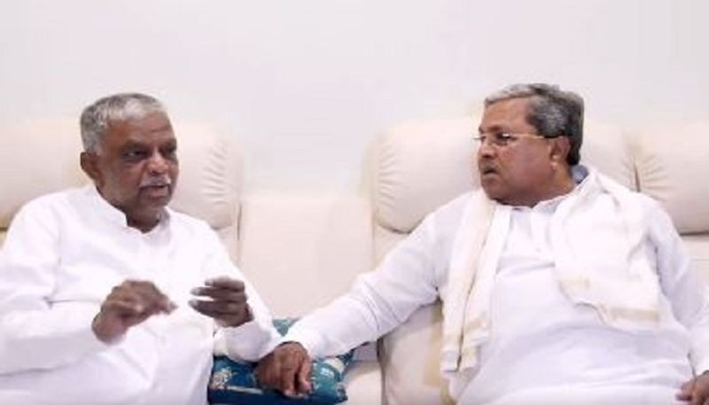 CM Siddaramaiah Met Chamarajanagar BJP MP Shrinivas Prasad in Mysuru grg 