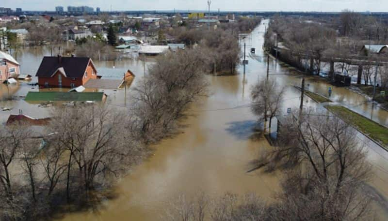 Kazakhstan blows up artificial dams in an attempt to control flooding 