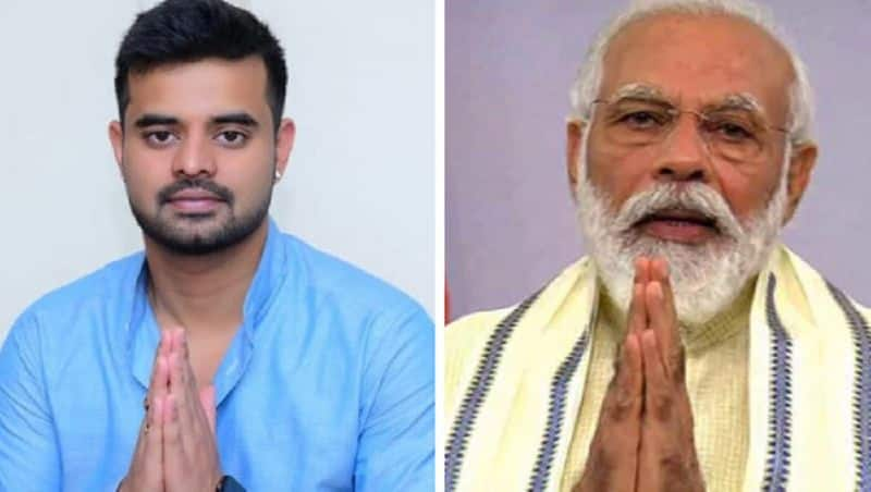 Lok Sabha Election 2024 Hassan NDA Candidate Prajwal Revanna Talks Over PM Narendra Modi gvd