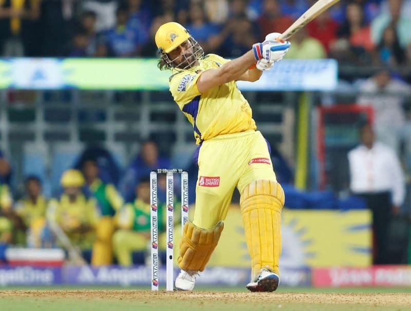 MI vs CSK : Wankhede crowd goes berserk as vintage MS Dhoni smacks Hardik Pandya for a hat-trick of sixes IPL 2024  RMA 