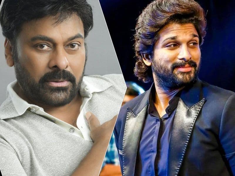 Megastar Chiranjeevi interesting comments on Allu Arjun and Allu Sirish dtr