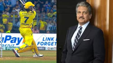 'Grateful my name is Mahi-ndra': Anand Mahindra praises Dhoni for his smashing performance against MIrtm