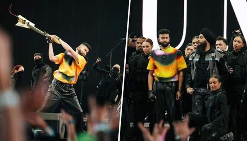 AP Dhillon breaks guitar during performance at Coachella,music lovers upset in comment box vvk