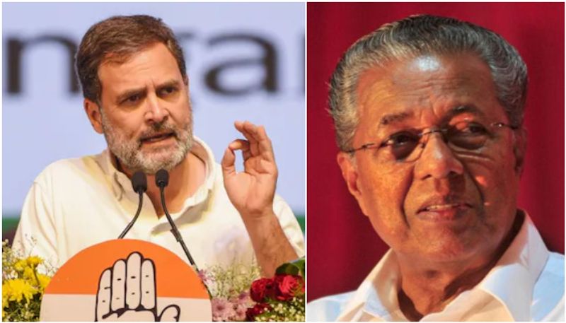 Rahul Gandhi criticize CM Pinarayi Vijayan silent against PM Modi Latest news