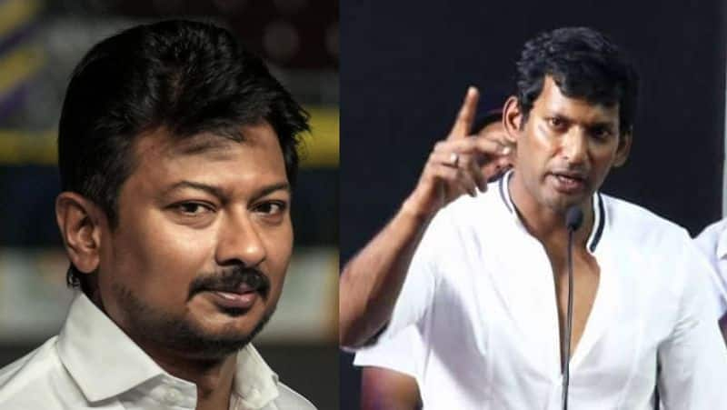 Vishal Slams DMK government and talk about their influence gan