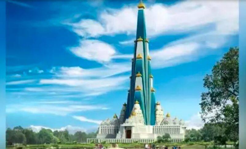 Iskcon will built seventy storey skyscraper Lord Krishna temple in Mathura at a cost of eighty million USD akb