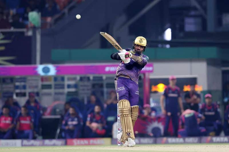 cricket IPL 2024: Sunil Narine smashes maiden T20 century as KKR set a target of 223 for RR osf