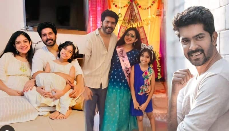 Actor Sriram and family celebrate wife Vandita's baby shower vvk