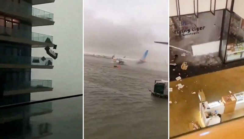 Biblical level flooding in Dubai: Dramatic videos of chaos, cars submerged & more go viral (WATCH) AJR