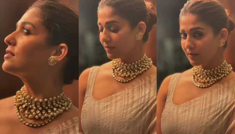 Nayanthara Looks Gorgeous In Saree As She Shares New Photos gone viral