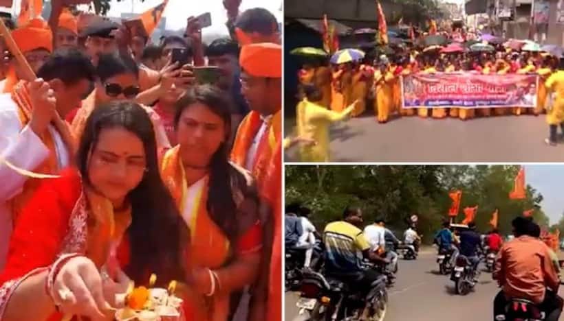 West Bengal erupts with Ram Navami celebrations; netizens view it as prelude to 'wave of change' (WATCH)