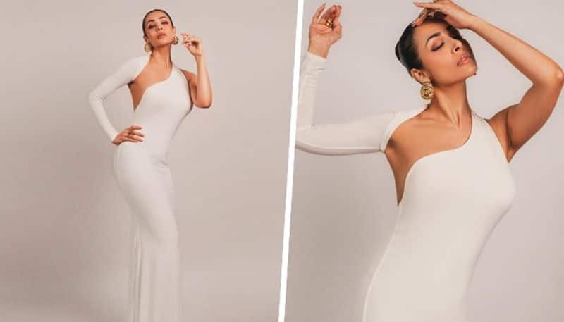 SEXY photos: Malaika Arora looks stunning in a white bodycon dress as she slays it at 50 RBA