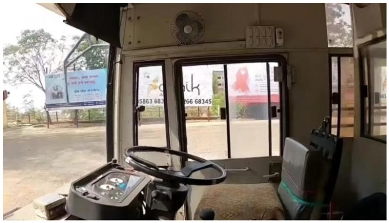 Uttar Pradesh Transport Department asked bus driver to keep Family photo on Dashboard to reduce accident ckm