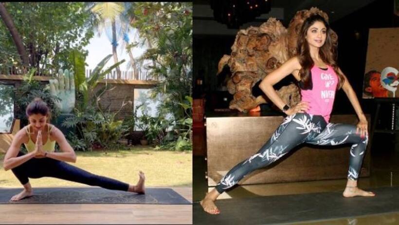 Shilpa Shetty की तरह करें वीरभद्रआसन, पतली कमर के साथ दिखेंगी एकदम फिट