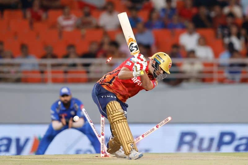 Punjab Kings Loss 4 wickets just 2.1 overs against Mumbai Indians in 33rd IPL Match at Mullanpur rsk