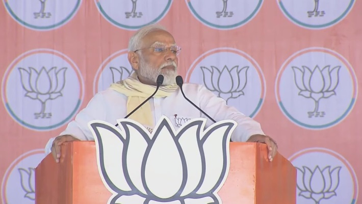 Narendra Modi rally in Amroha Uttar Pradesh  Narendra Modi rally in Amroha Uttar Pradesh