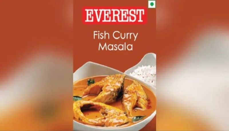 Everest Fish Curry Masala Has excess pesticide content Singapore recalls san