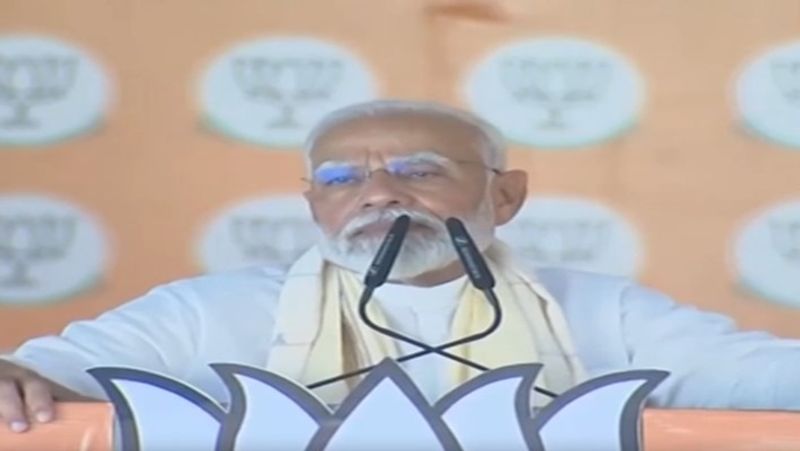 PM Modi slams opposition and remember ayodhya iqbal ansari family who fought case against ram mandir smp