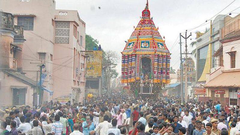 Thanjavur periya kovil cithirai ther thiruvizha started tvk