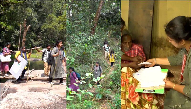 Kerala: Election officials walk 18 kms to register vote of 92-year-old man in Idukki; READ anr