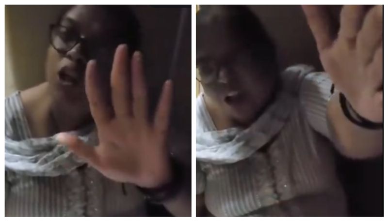 Video of a ticketless passenger shouting at passengers who questioned her went viral 